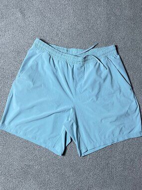 Lululemon Pace Breaker Linerless Short 7" Inseam Running Men's Large FLAWED